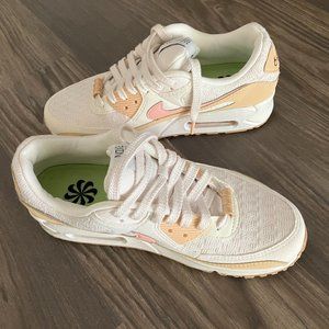 Nike Air Max 90 SE Women 7.5 Men 6 Sail/Arctic Orange Phantom